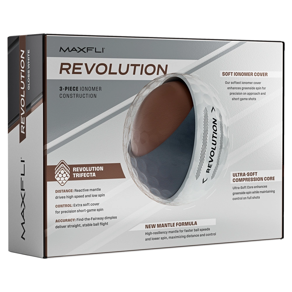 Maxfli 2026 Revolution Golf Balls