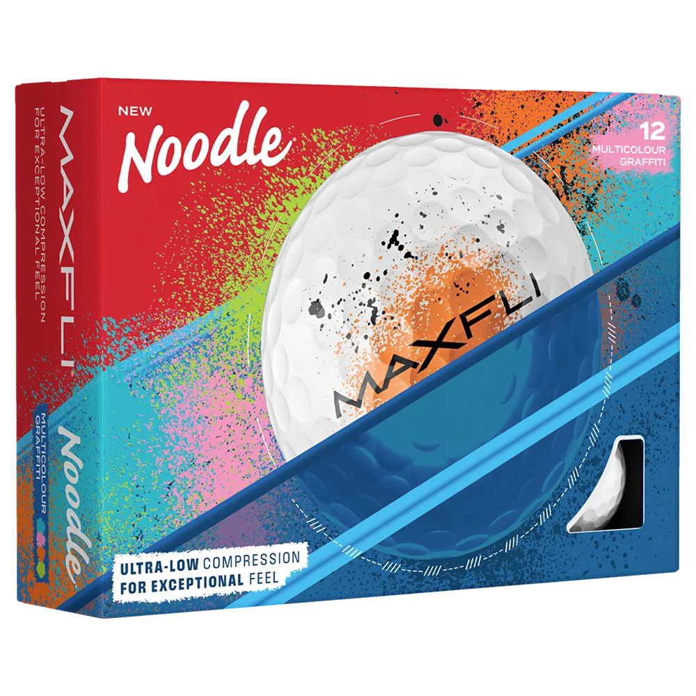Maxfli Noodle Graffiti Golf Balls